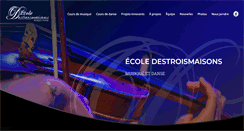 Desktop Screenshot of destroismaisons.com